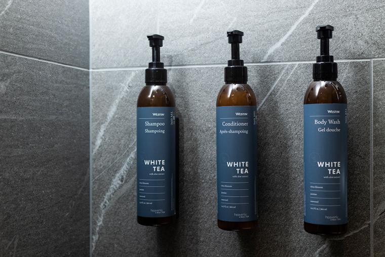 アメニティにも自然素材を