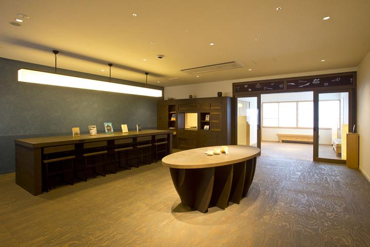 しまなみ海道「yubune」ラウンジ