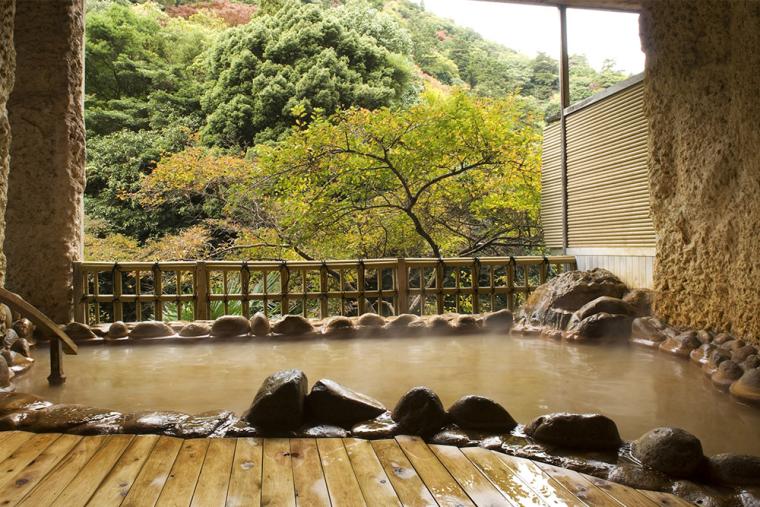 有馬温泉「鴻朧館」露天風呂