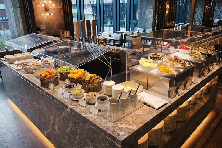 「The Okura Tokyo」オーキッド 朝食ブッフェ