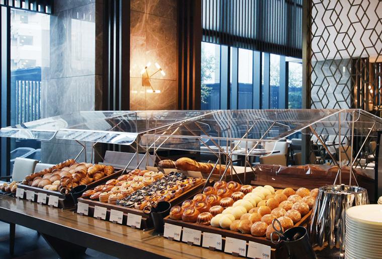 「The Okura Tokyo」オーキッド 朝食ブッフェ