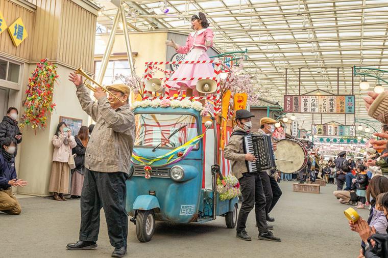 「夕日の丘商店街エリア」