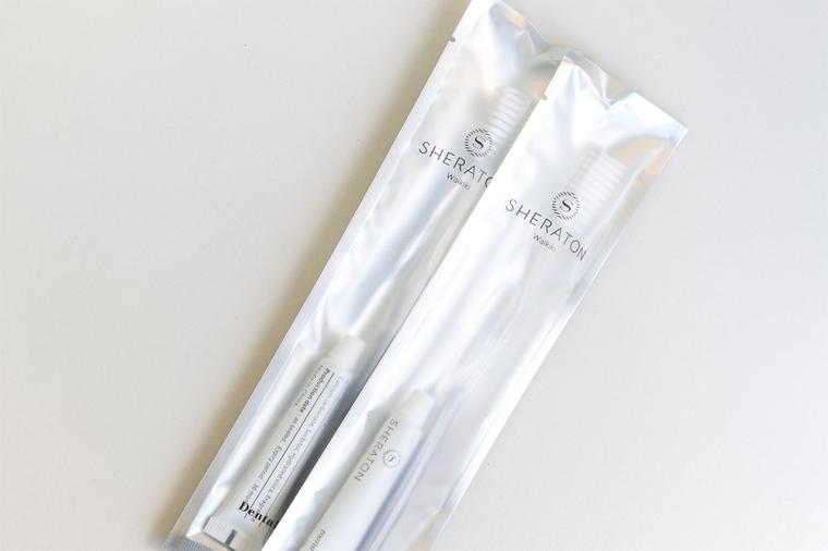 「シェラトン ワイキキ」客室アメニティ