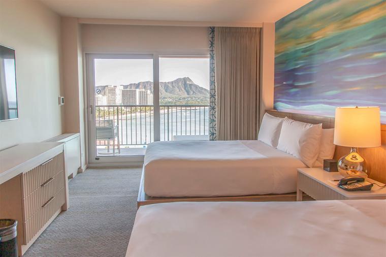 「シェラトン ワイキキ」客室