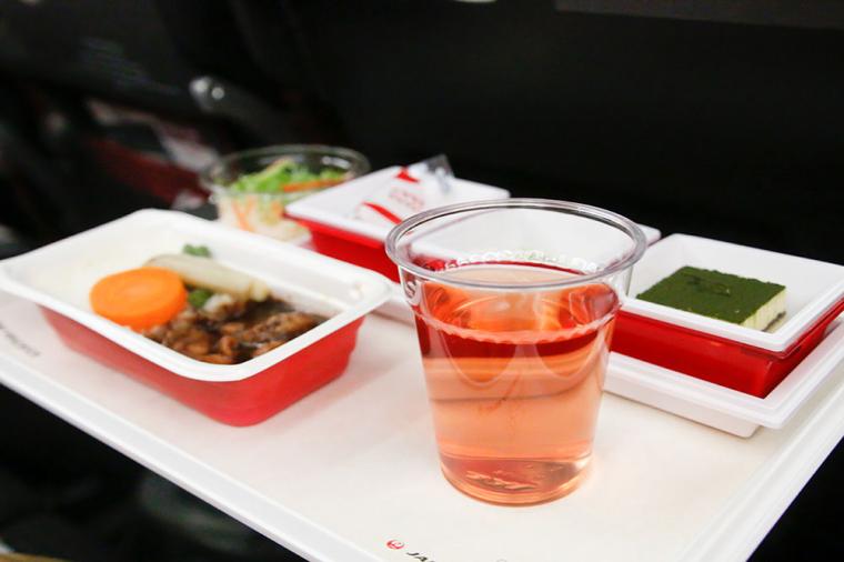 JAL ハワイ線 機内食