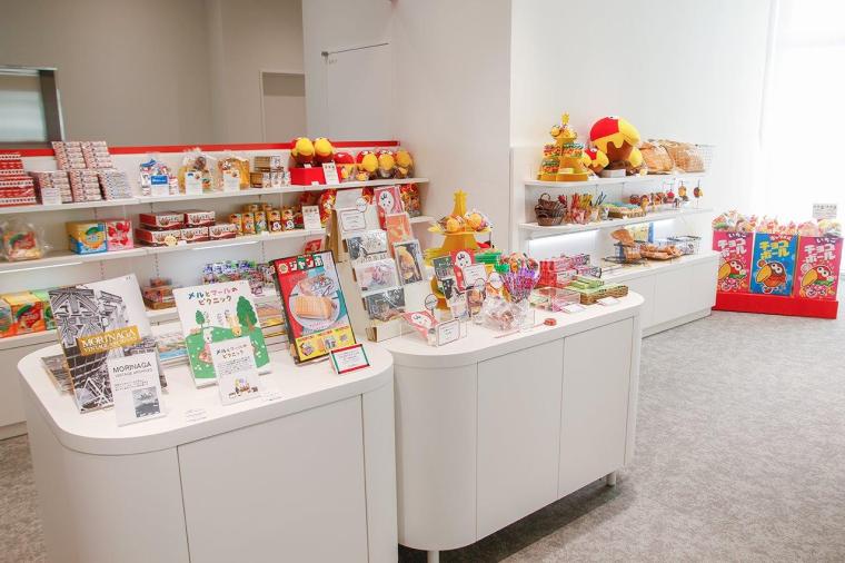 森永エンゼルミュージアムMORIUMのミュージアムショップ