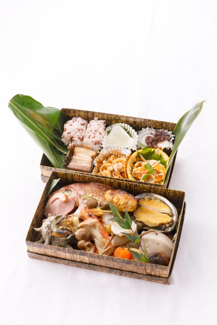 太古の食体験ができる「一万年弁当」。博物館の学芸員や料理店が協力し開発した、こだわりの一品