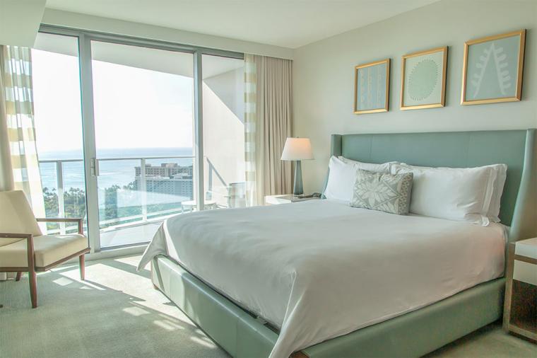 「ザ・リッツ・カールトン・レジデンス、ワイキキビーチ」客室