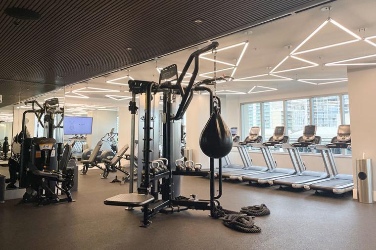 「ザ・リッツ・カールトン・レジデンス、ワイキキビーチ」フィットネスジム