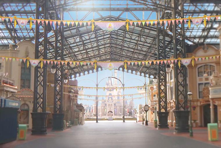 東京ディズニーランドのデコレーション