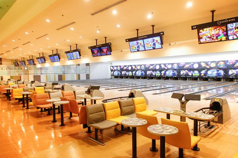 別府温泉 杉乃井ホテル ボウリング