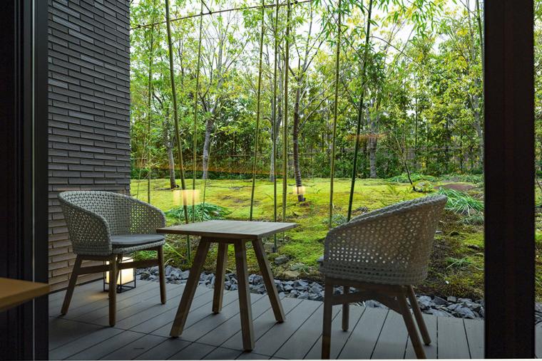 「ギャリア・二条城 京都 by バンヤンツリー・グループ」竹林ガーデン