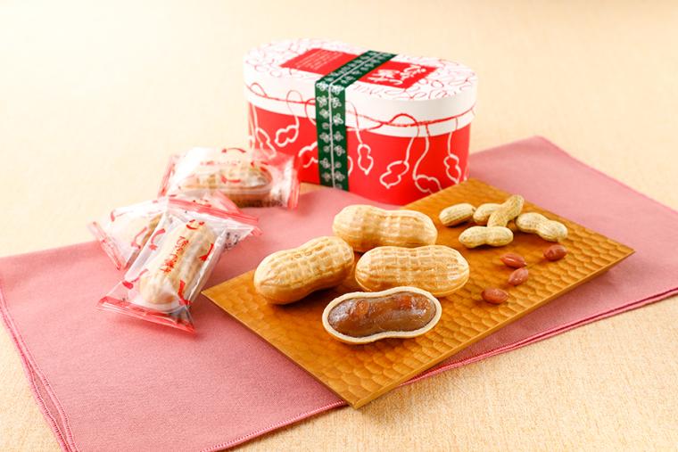 「ぴーなっつ最中」（なごみの米屋）