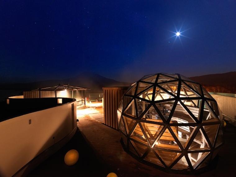 あかん遊久の里 鶴雅 ドーム型展望サウナ