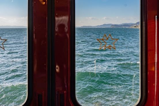 ふたつ星４０４７の車窓からの風景