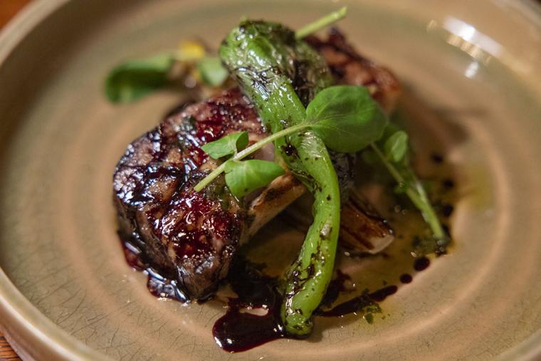 「パークハイアット京都」ディナー