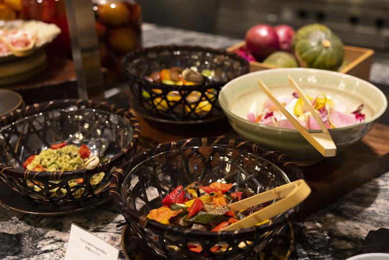 「パークハイアット京都」朝食ブッフェ