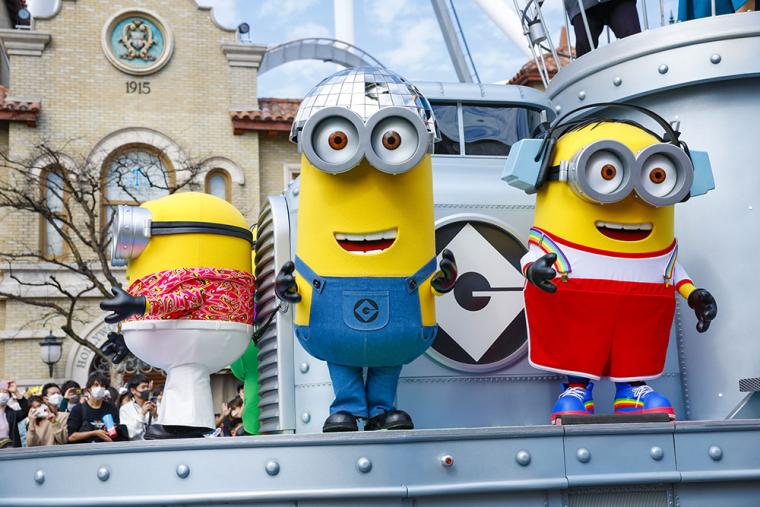 USJ 新パレード「NO LIMIT! パレード」ミニオン