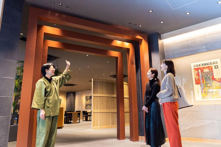 和空 成田山門前