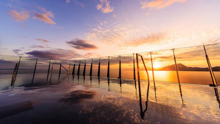 別府温泉 杉乃井ホテル 宙館 展望露天風呂