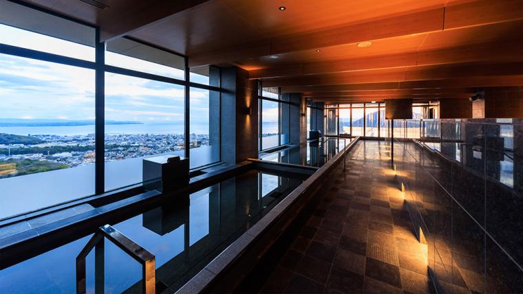 別府温泉 杉乃井ホテル 宙館 展望露天風呂