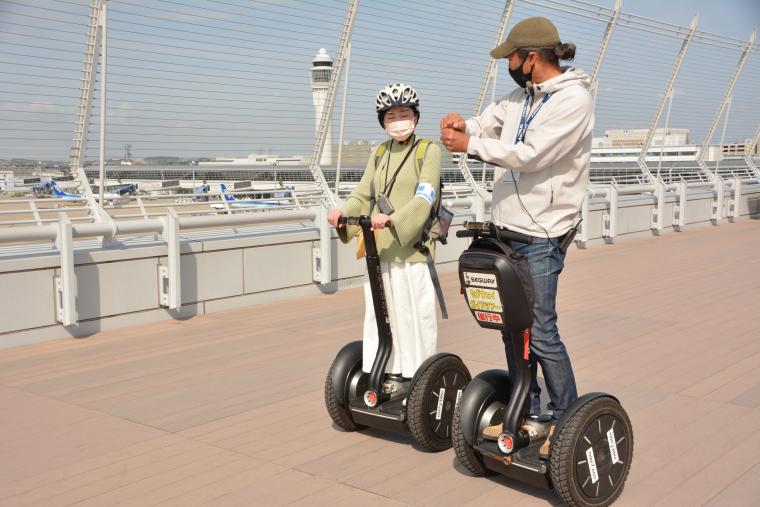 セグウェイ・ガイドツアーinセントレア