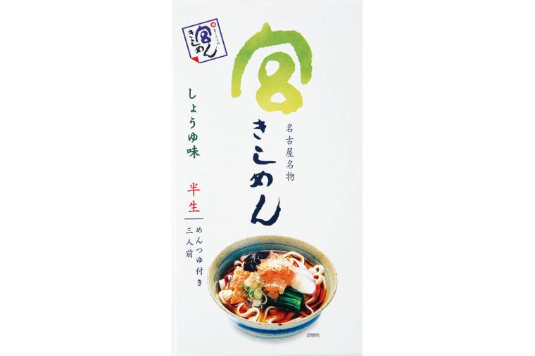 「半生きしめん しょうゆ味」（宮商事）