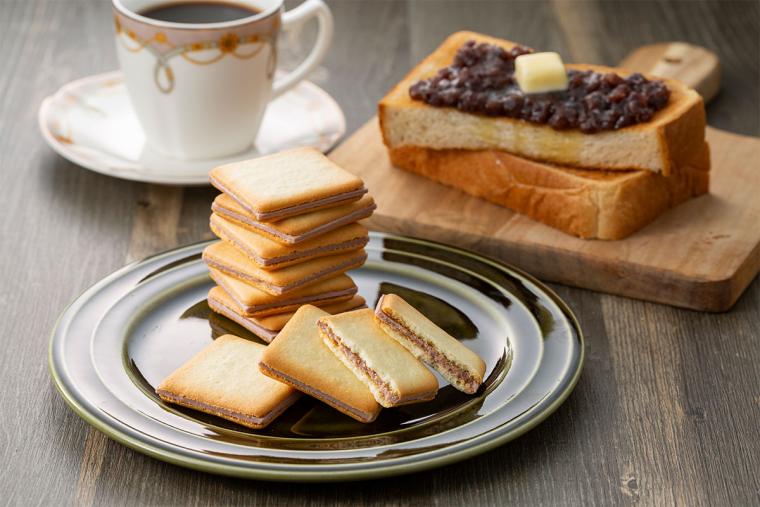 「小倉トーストラングドシャ」（東海寿）