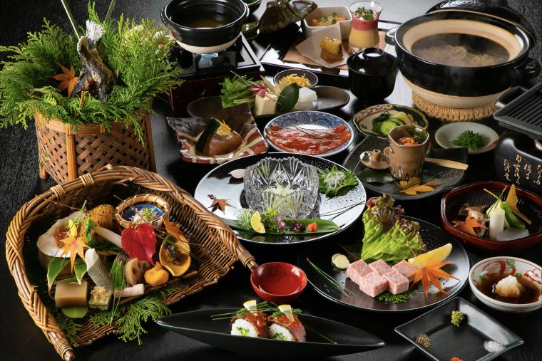 「こころをなでる静寂みやこ」季節会席のイメージ