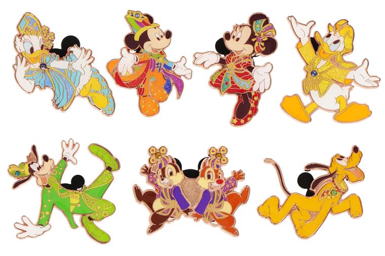 ピンバッジ 東京ディズニーリゾート40周年