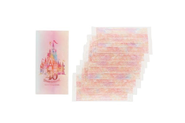 マスクケース＆不織布マスク 東京ディズニーリゾート40周年