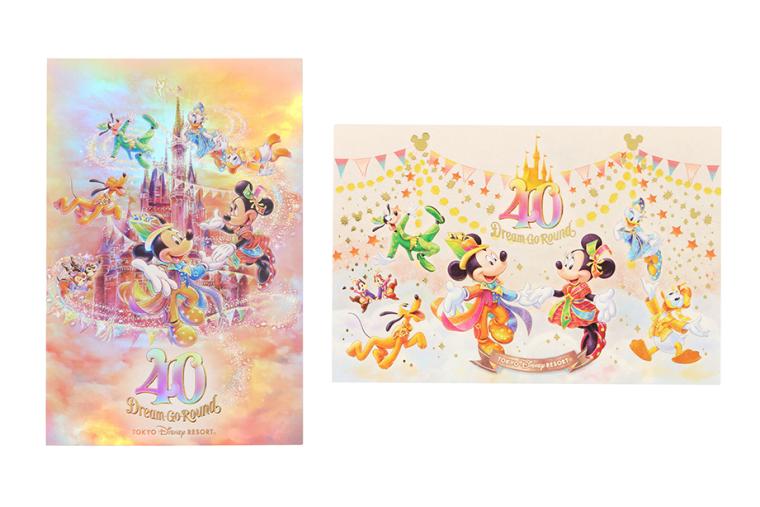 ポストカードセット　東京ディズニーリゾート40周年