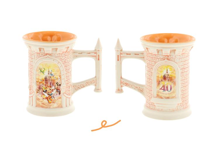 マグカップ　東京ディズニーリゾート40周年