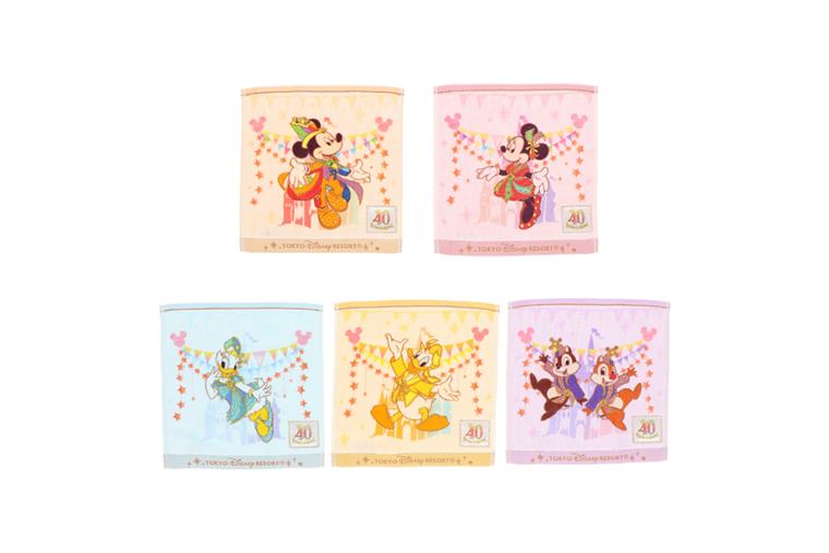 ミニタオルセット　東京ディズニーリゾート40周年