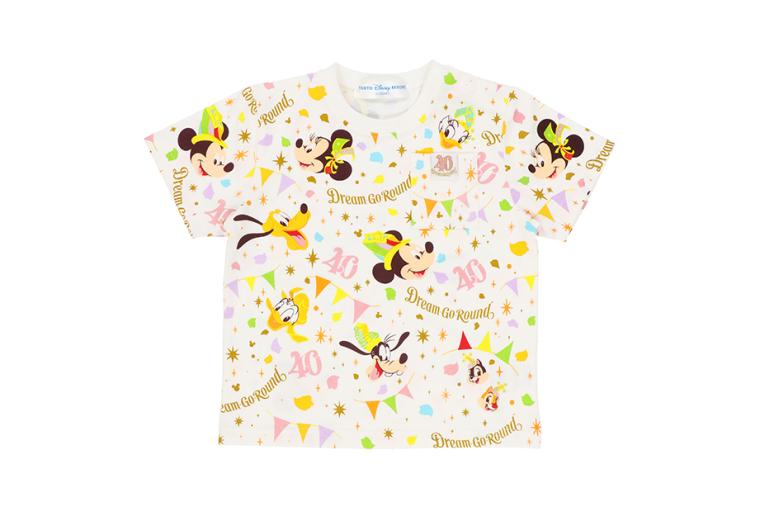 ベビーTシャツ　東京ディズニーリゾート40周年