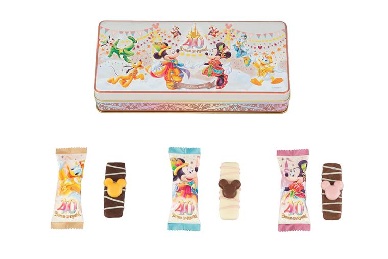 チョコレートカバード・クッキー　東京ディズニーリゾート40周年