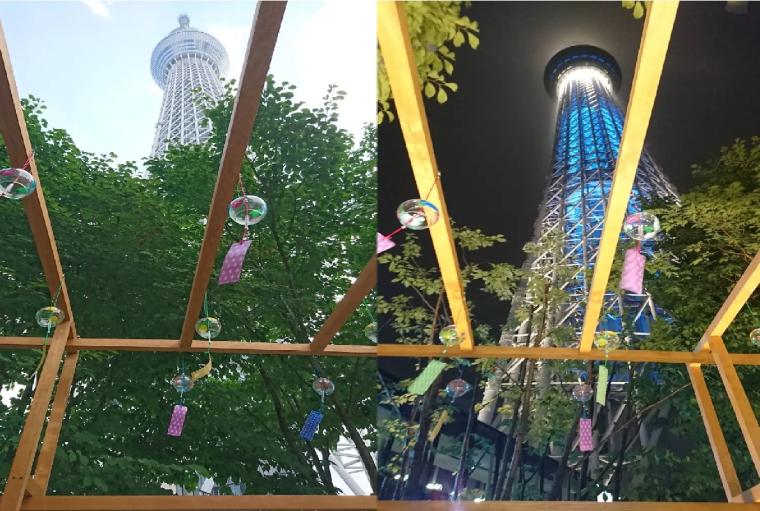 東京スカイツリーメイン画像風鈴