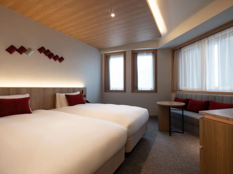 「プライムフロア」デラックスツインハリウッドの客室