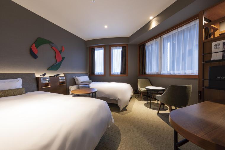 「レギュラーフロア」デラックスツインの客室