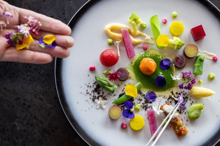 宿泊者限定「シグネチャープレート　IZUMO」