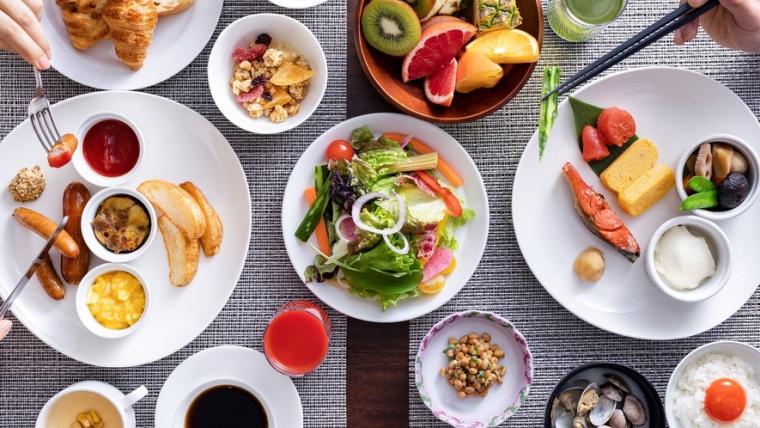 朝食ブッフェのイメージ