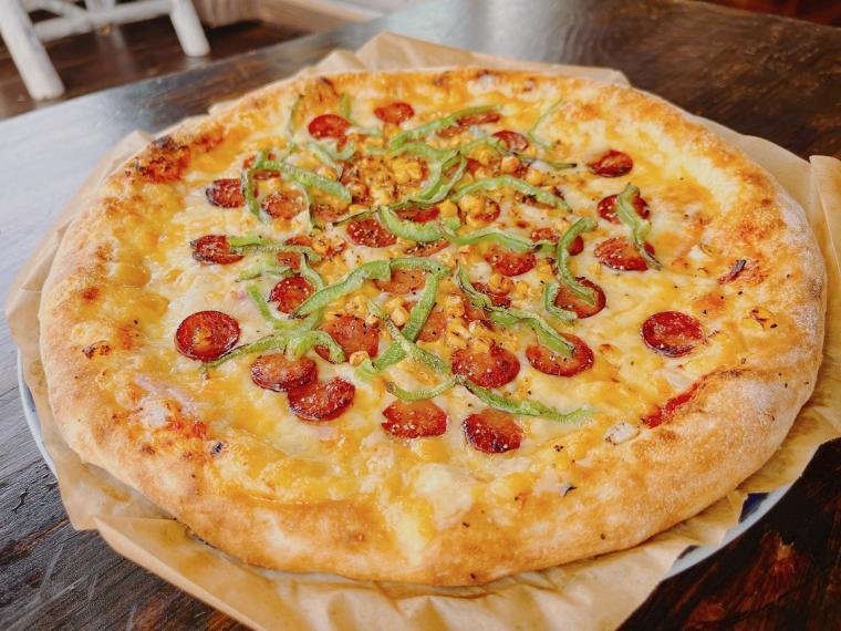 ピザ喫茶花人逢