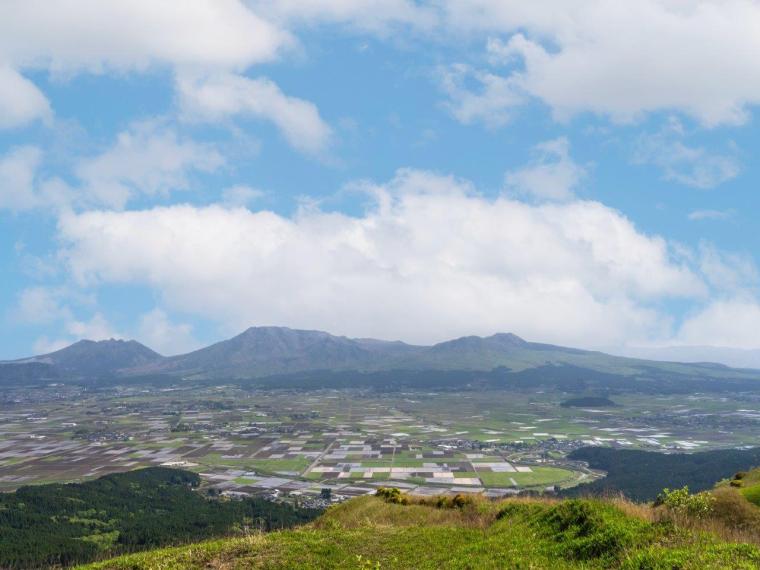 阿蘇の絶景を一望する大観峰