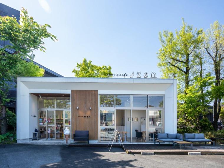 「shop & café ZEN」外観