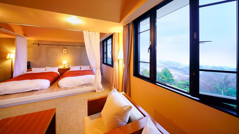 最上階オーシャンビューデラックス