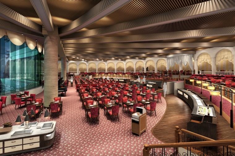 ホテルニューアカオ　オーシャン・ウイング　メインダイニング 錦