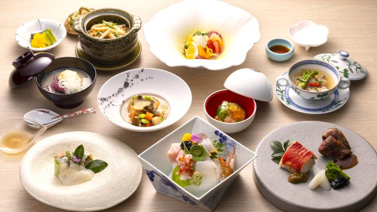 新しい感覚の和食をご堪能ください
