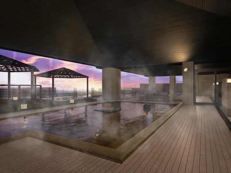 杉乃井ホテル　大展望露天風呂「棚湯」