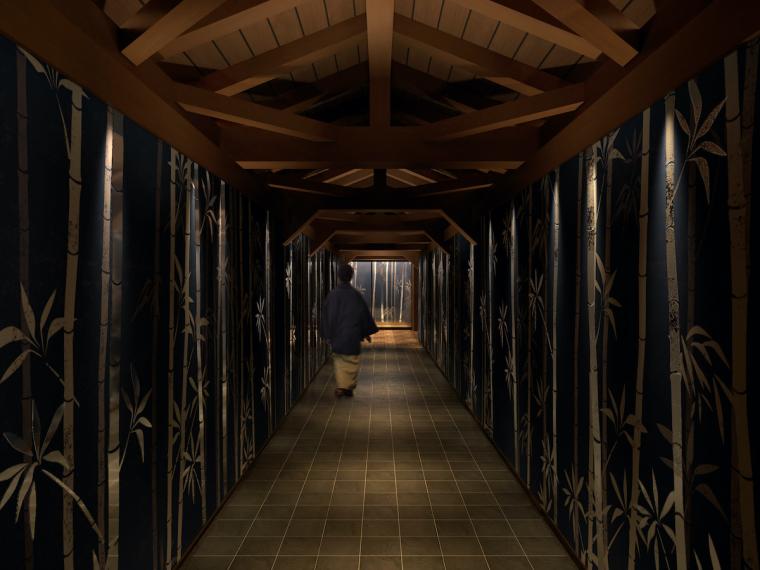 大展望露天風呂　棚湯　リニューアル