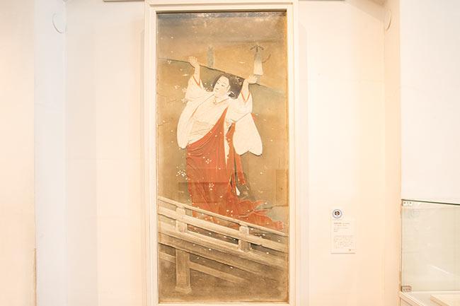 精巧な左官技術を駆使した、鏝（こて）絵「伊豆の長八美術館」